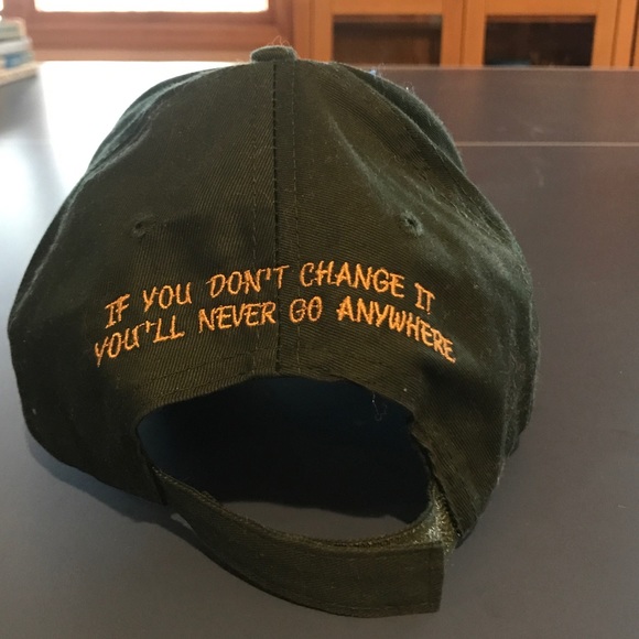 Unisex Port and company hunter green caption hat - Picture 3 of 6